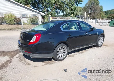 2013 Lincoln Mks from USA, damaged, VIN 1LNHL9DK5DG618563